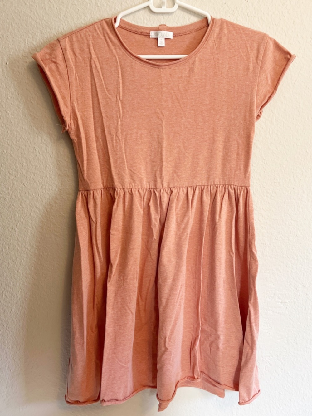 Abound Dusty Coral Short Sleeve Dress
